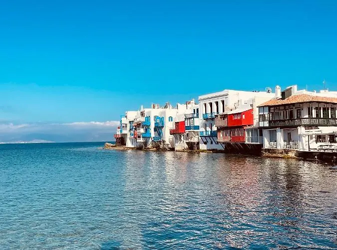 Mykonian Starling - Town N' Sunset View דירה *