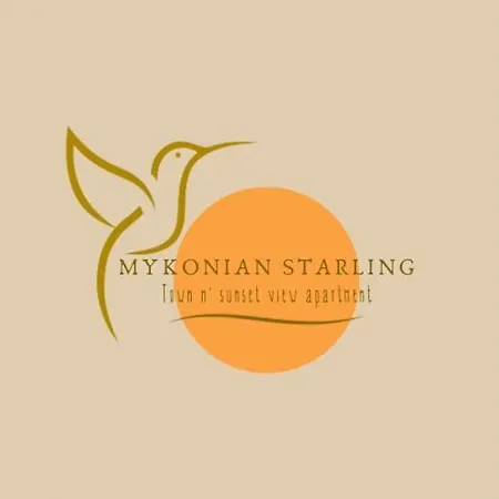 Mykonian Starling - Town N' Sunset View Apartment *