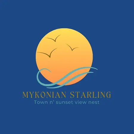 Mykonian Starling - Town N' Sunset View Apartamento
