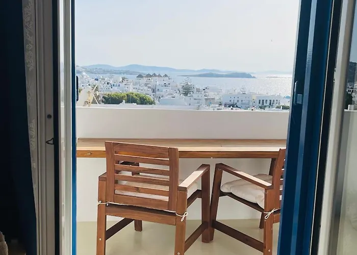 Διαμέρισμα Mykonian Starling - Town N' Sunset View