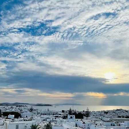 Mykonian Starling - Town N' Sunset View * Mykonos Town